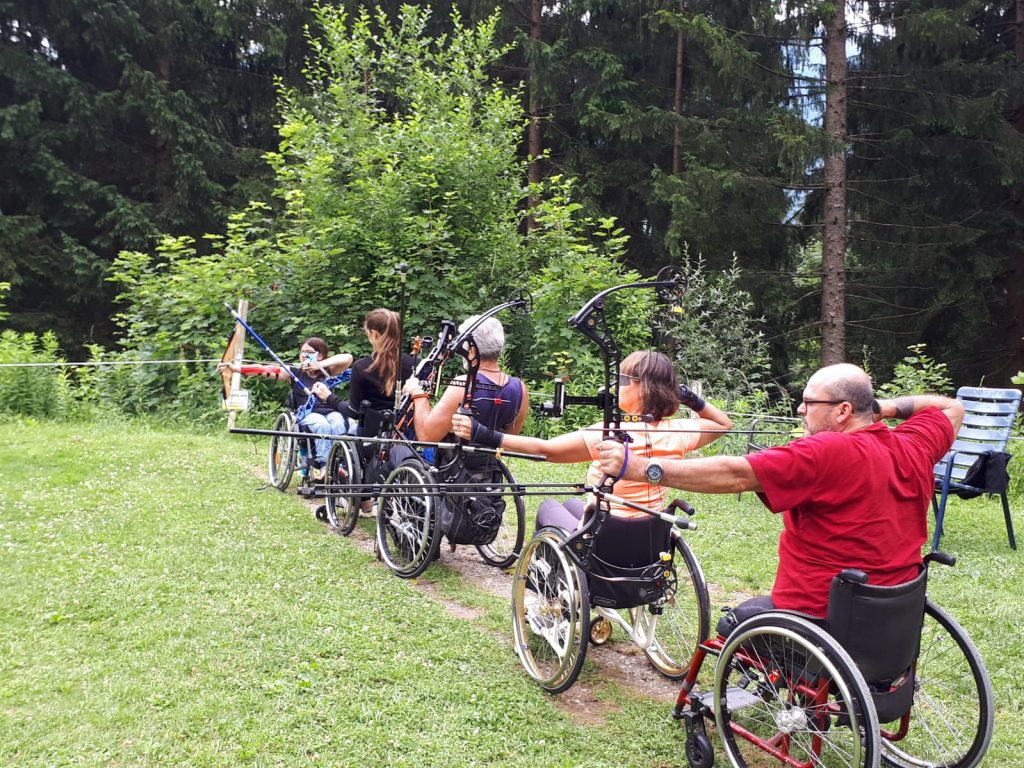 TBSV Rollstuhl Bogenschiessen Tirol